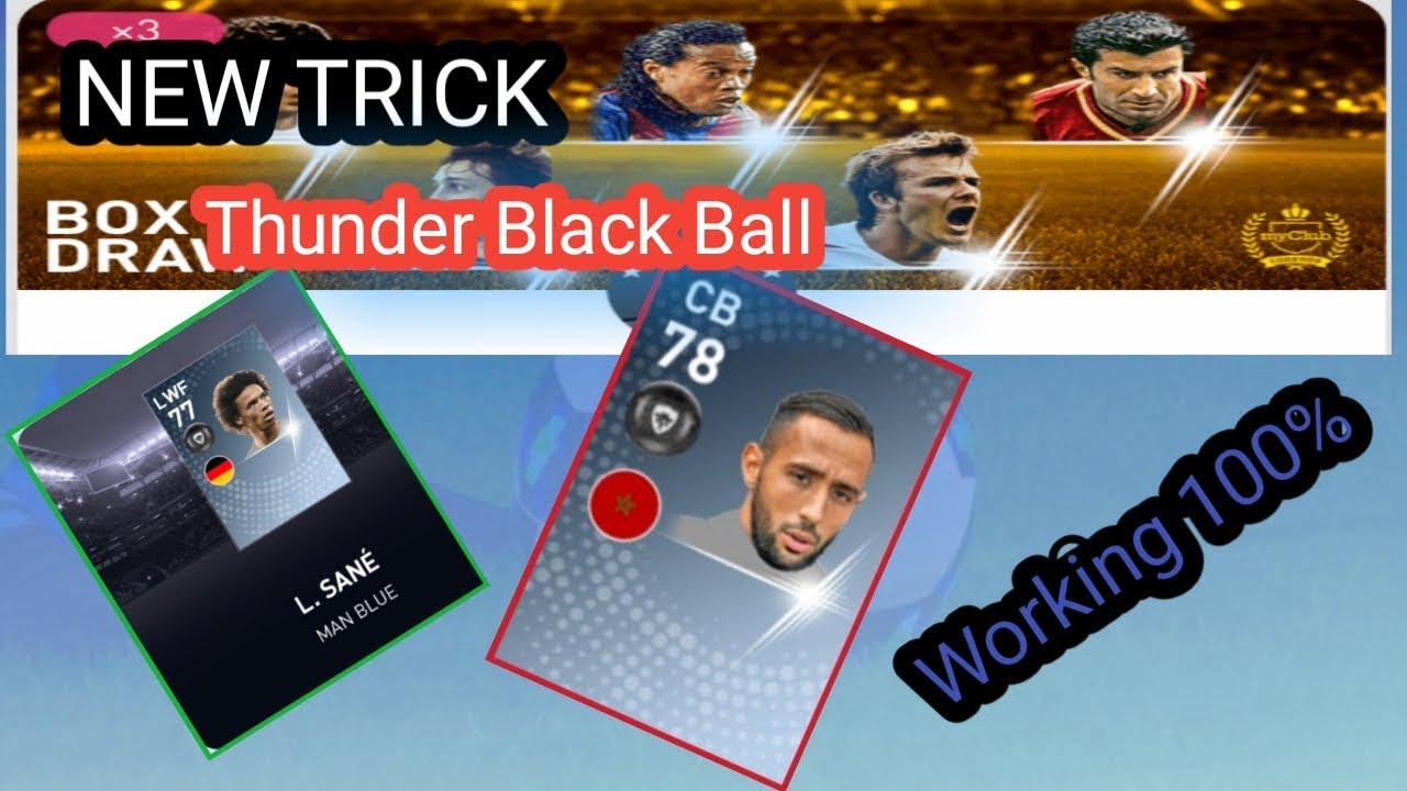 New Tricks / Thunder Blacks Ball / LEGENDS Spanish Clubs /Pes 2018