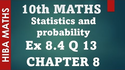 10th maths chapter 8 exercise 8.4 question 14 | tn samacheer hiba maths