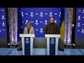 Відео брифінгу Голови ВР України Руслана Стефанчука та Президентки ЄП Роберти Мецоли