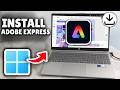 How To Download Adobe Express In Laptop