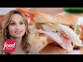 Probando la deliciosa pizza romana original | Bobby y Giada en Italia | Food Network Latinoamérica