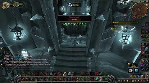 World of Warcraft: Shadowlands Pre-Patch PTR - Scourge Invasion 2020 (Orgrimmar)