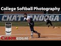 College Softball Photography • Canon R6  RF 100-500 L IS USM