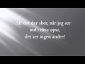 Sukkerchok - Det' Det lyrics