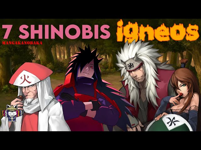 🔥Los 7 ninjas naturaleza FUEGO mas PODEROSOS de NARUTO class=