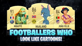 FOOTBALLERS Who Look Like CARTOONS! 😜😂 ft. Haaland, Mbappe, Felix... etc screenshot 4