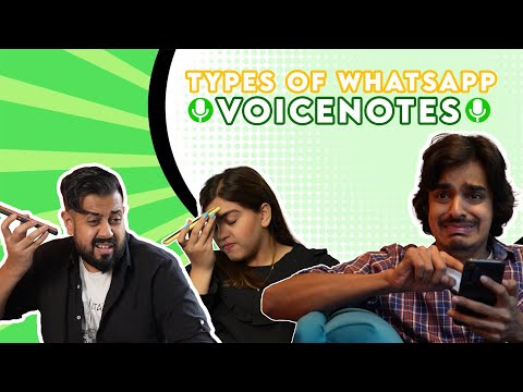Types of WhatsApp Voice Notes | Comedy Skit | Bekaar Films