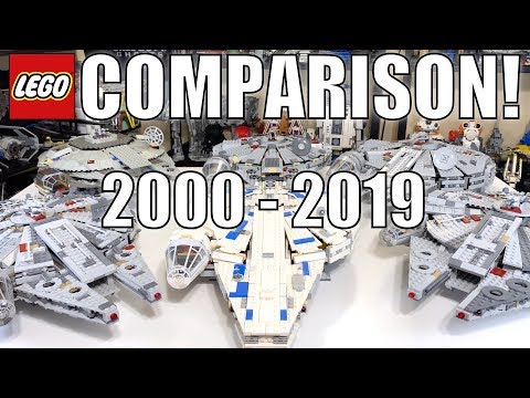 Lego Star Wars 75257 Millennium Falcon Speed Build. 