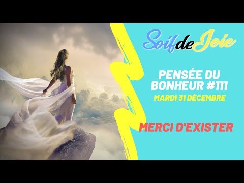 Merci d'exister ..