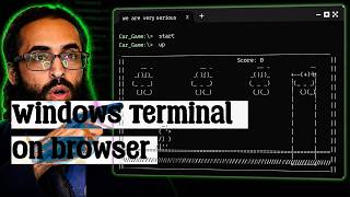 I Turned the Windows Terminal Into a Game