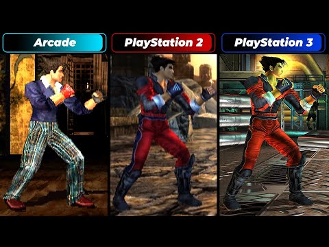 Tekken Tag Tournament | PS2 - PS3 - Arcade | Graphics Comparison