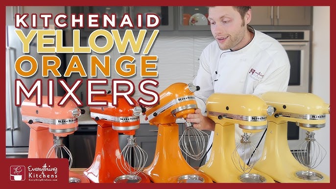 KitchenAid White Mixers - Color Comparison - Almond Cream, Frosted Pearl,  Milkshake Mixer 