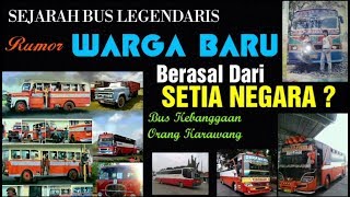 [Bus History] Rumors of NEW CITIZENS come from Setia Negara ❓ Buses are the Pride of Karawang Peo...