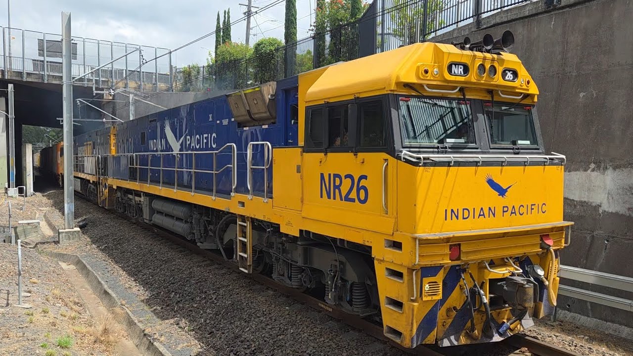 19/02/26 Pacific National Intermodal 5SB6 passing Pennant Hills
