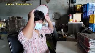 Mbah kukang obeys Sulastri 15 ‼️ Busy about harvesting oranges in the warehouse.