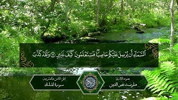 سورة الملك.... القارئ هلويست نصر الدين