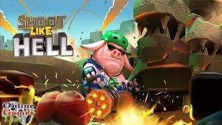 Shoot Like Hell: Swine vs Zombies Gameplay #1 (Android iOS) screenshot 1