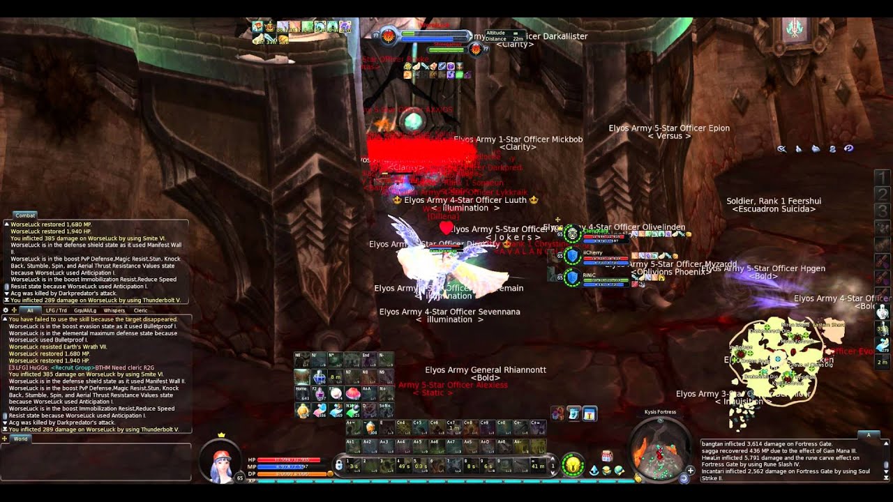 Aion US 4.7 Siel - Upper Abyss (Krotan/Miren/Kysis) Siege (Nov 23 2014 ...