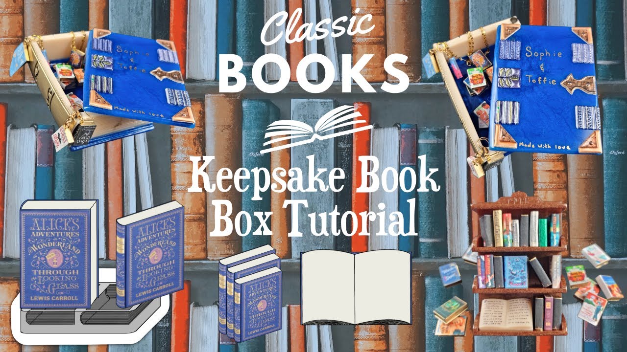 Book Keepsake Box Tutorial YouTube