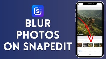 How to Blur Photos on SnapEdit (2024) | SnapEdit Tutorial