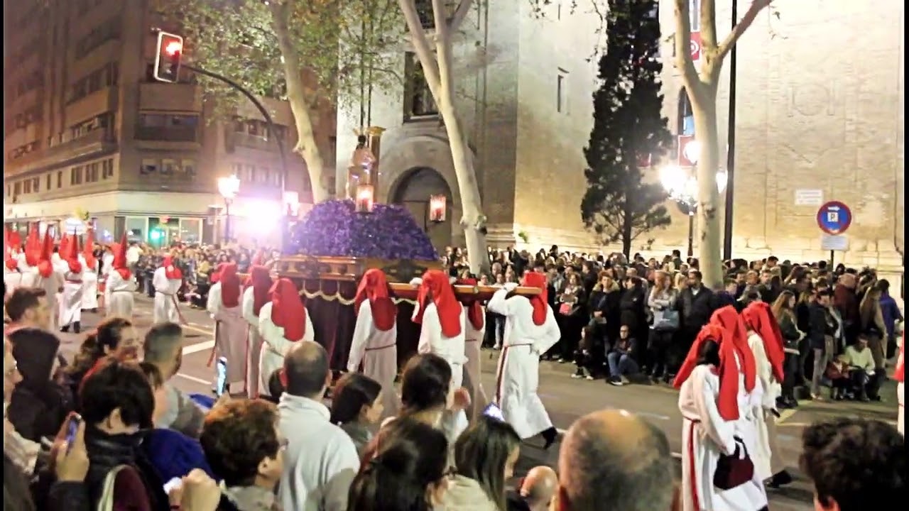 Cofradía de la Columna Jueves Santo 2024 Semana Santa Zaragoza