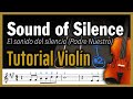 Sound of silence  violin play along 