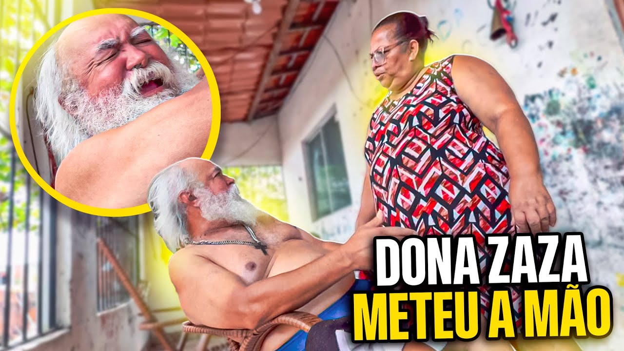 DONA ZAZA PEGOU LUIZ DO SOM MENTINDO E METEU A MÃO | LUIZ DO SOM 