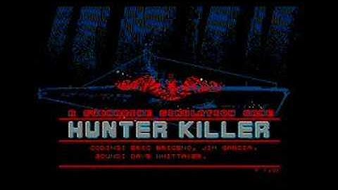 Hunter Killer game intro (Atari ST)