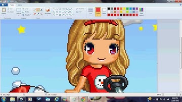 Fantage- How to Color Purple Mist Eyes