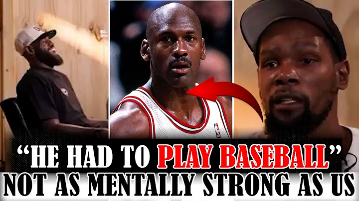 Kevin Durant SHADES Michael Jordan While LeBron Laughs "Some Ppl Play Baseball"
