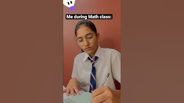 Does this happen to you too in Math class? 😩 #mathmemes #schoolmemes #school #maths #shorts #funny