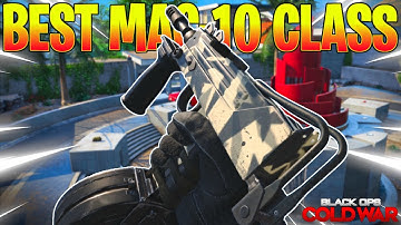 Best Low Level MAC 10 Class Setup in Black Ops Cold War Season 1! (Best MAC-10 Class Setup) - BOCW