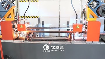 automatic scaffolding ledger welding machine