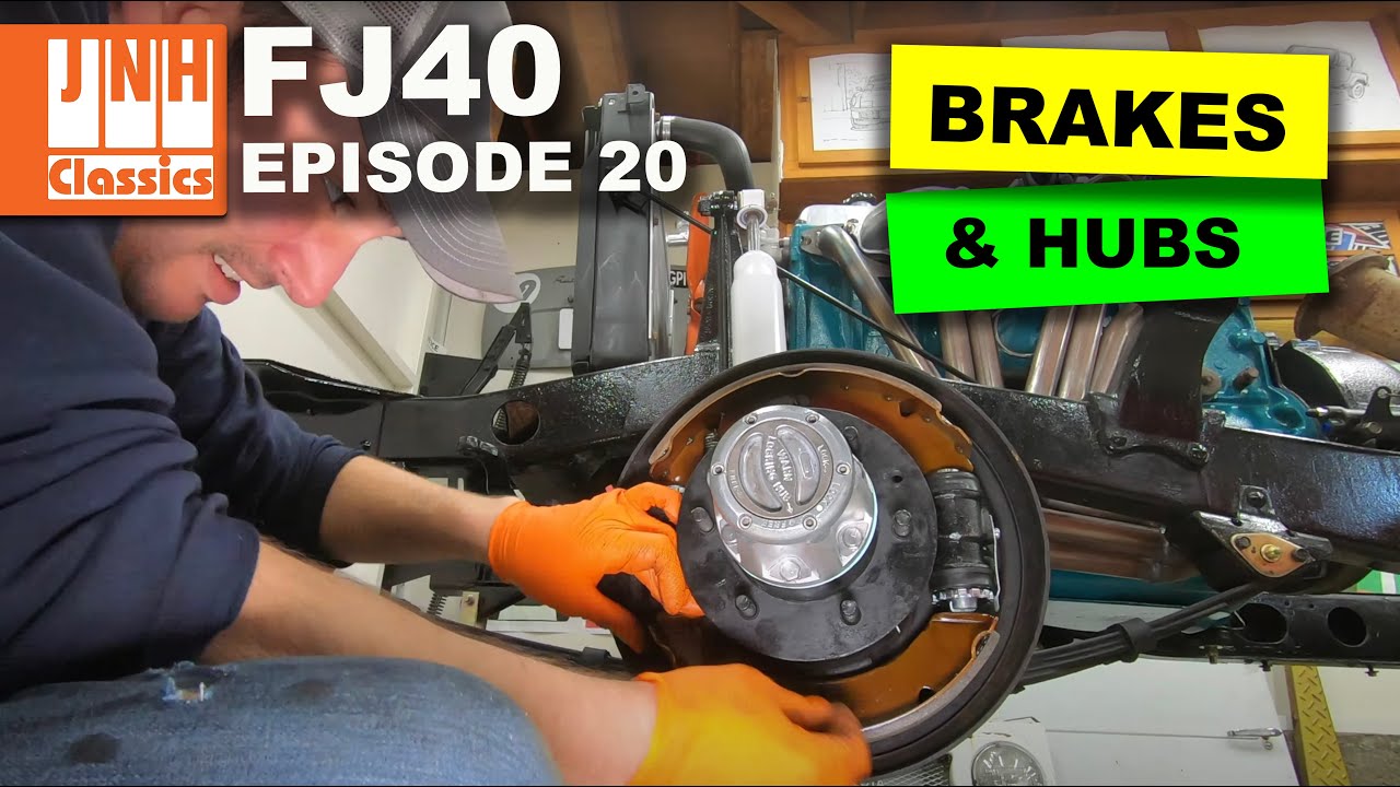 FJ40 Restoration (Episode 20) - Brakes & Hubs