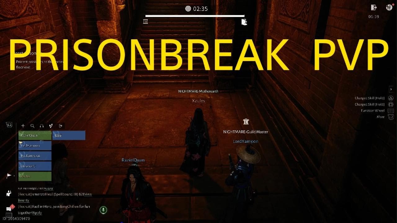 Full Guild trys to stop our Prisonbreak in Where Winds Meet