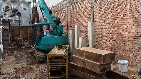 Công tác bê tông bắn đầu cọc A.Việt Thủ Đức