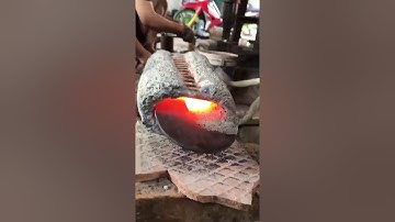 máy nung cao tần trong rèn dao