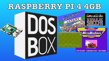 DosBox Raspberry Pi 4 MS DOS PC Emulation