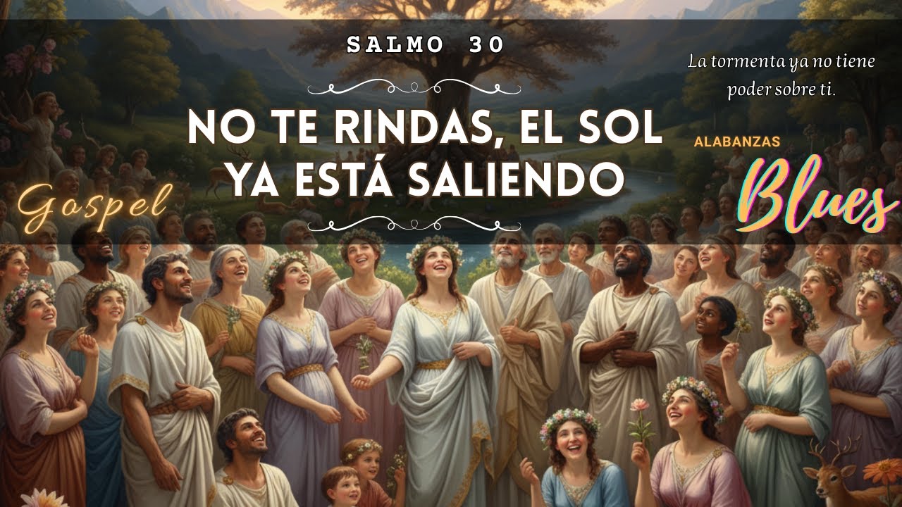 No te rindas, el sol ya está saliendo - Salmo 30 | Álbum Completo (Gospel Blues Cristiano)