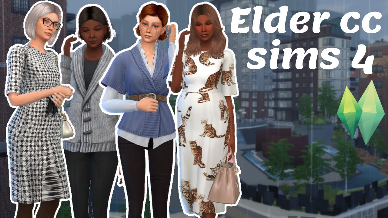 Sims 4 Elder Skin CC