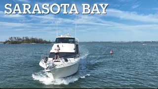 Boating In Longboat Key, Florida On A Classic Hatteras Motor Yacht