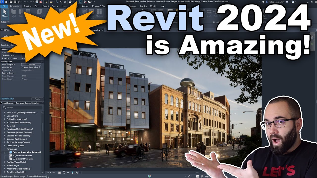 Revit 2024 New Features! YouTube