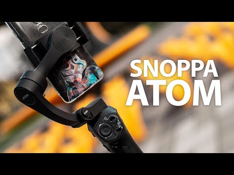 Snoppa Atom gimbal: Levný a miniaturní stabilizátor pro chytré telefony