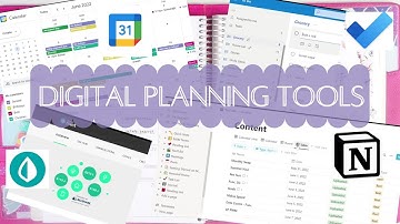 Digital Planning Tools | How I use Notion, Mint, Google Calendar, & Microsoft To Do | All Free!