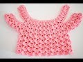 Crochet summer blouse for girl  very easy and fast Majovel crochet