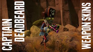 Captain Deadbeard Weapon Skins Zombies Plants Vs Zombies Garden Warfare 2