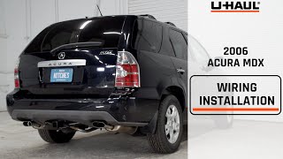 2006 Acura MDX Wiring Harness Installation - YouTube | Acura Mdx Trailer Wiring Diagram | | YouTube
