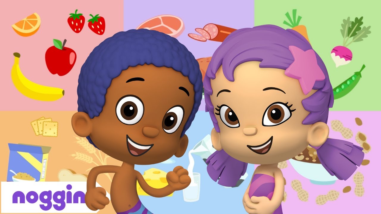 Learn about Food w/ Bubble Guppies! 🍎 Noggin YouTube