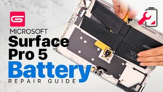 Microsoft Surface Pro 5 2017 Battery Replacement 1796