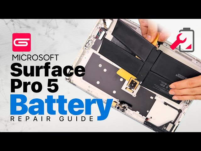 Microsoft Surface Pro 5 Battery Replacement - iFixit Repair Guide